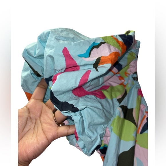 A New Day Green and Blue Sleeveless Sundress - Picture 4 of 8